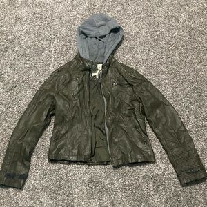 Maralyn & Me Leather Jacket